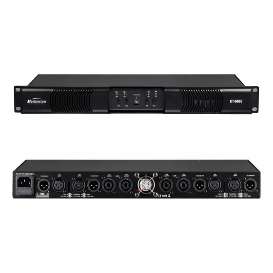 Amplificador De Potencia Digital 1u Markimton***kt4000
