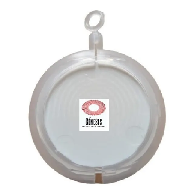 Bolas Navideñas 7cm P/ Personalizar Transparente Encastrable