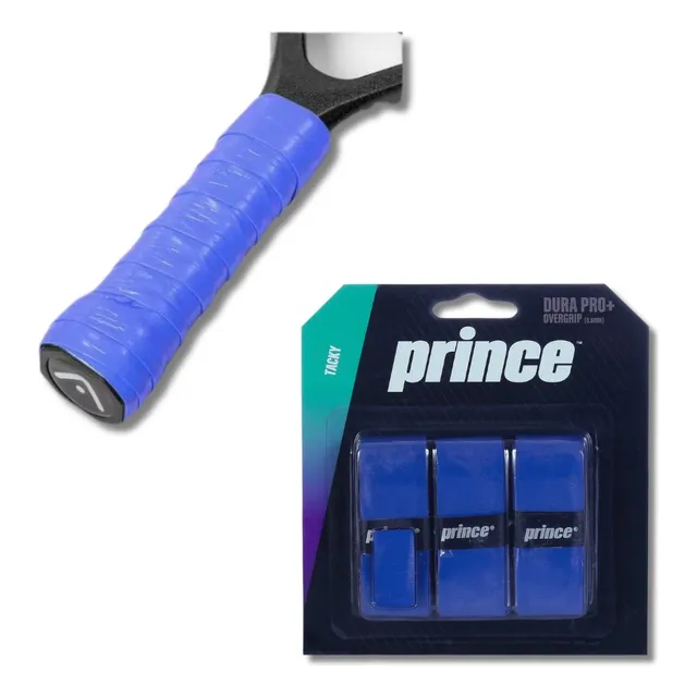 Overgrip Prince Durapro+ P/tennis Blue 3 Pack 