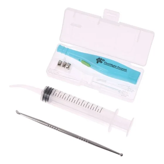 Kit Extractor Tonsilolitos Calculos Amigdalas Y Cera Oido