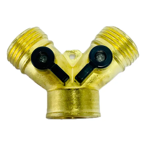 Yee Para Lavadora Bronce 3/4 Pulgada