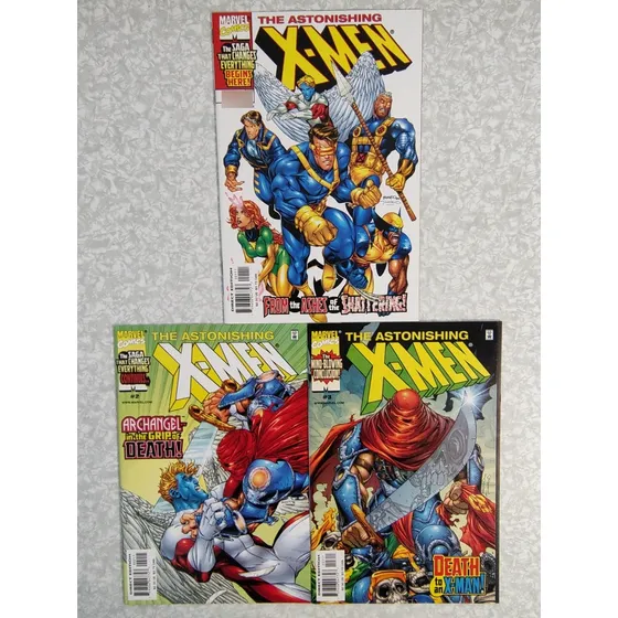 The Astonishing X-men Mini Completa Ed. Marvel Hq 
