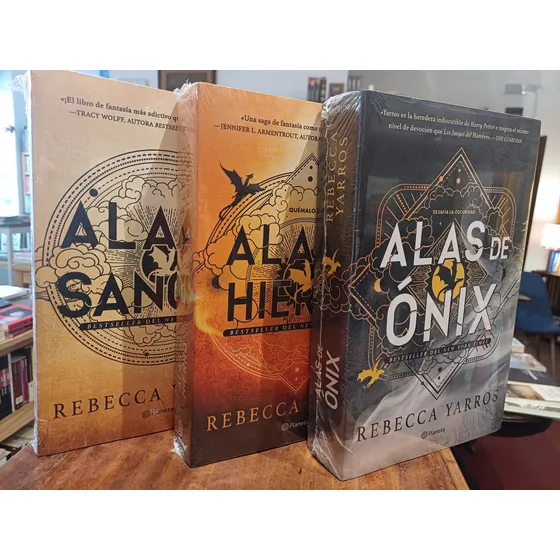 Saga Empíreo (alas De Sangre, Hierro, Ónix) - Rebecca Yarros