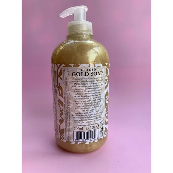 Jabón Natural Italiano Luxury Gold/ Extra Fino 500ml