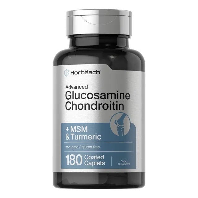  Glucosamina De Condroitina  + Plus Y Cúrcuma Horbaach.