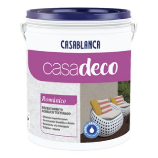 Revestimieno Text. Casadeco Romanico Medio 6kg - Casablanca Revestimieno Text. Casadeco Romanico Medio 6kg - Casablanca