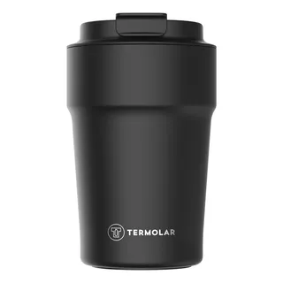 Termolar Uniq Copo Termico 380ml Café Chå Preto Termolar Uniq Copo Termico 380ml Café Chå Preto