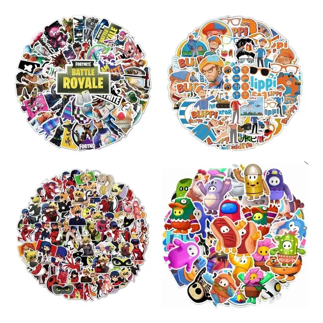 Stickers Para Niños - Set De 50 Stickers / Calcomanías
