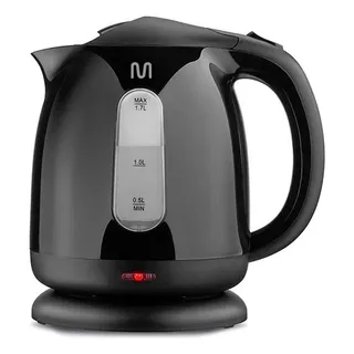 Chaleira ElĂ©trica 1,7l Multilaser Be023 Base RemovĂvel Cor Preto Chaleira ElĂ©trica 1,7l Multilaser Be023 Base RemovĂvel Cor Preto