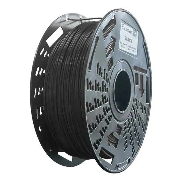 Filamento Fremover Pla+ Para Impresora 3d Diametro 1,75mm Largo 330 Mts Peso 1 Kg Color Negro Sin Caja