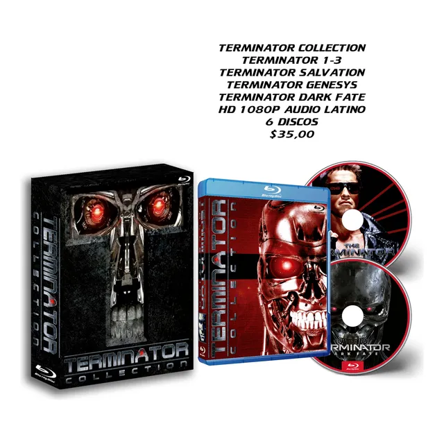 Terminator Coleccion Peliculas Hd Latino
