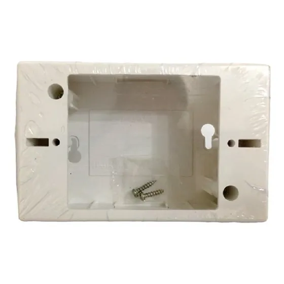 Cajetín Lanpro 4x2 Plástico Redes Faceplate Wallplate