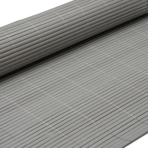 Cerca De Pvc Gris 1,5 X 3 Mts - Cañizo Esterilla Cerramiento