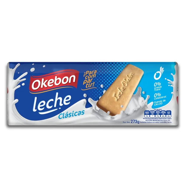Galletita Okebon Leche clásicas 273 g