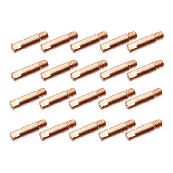 Punta Pico Tubo De Contacto 0,8mm Dowel Mig Flux 195 X 20u