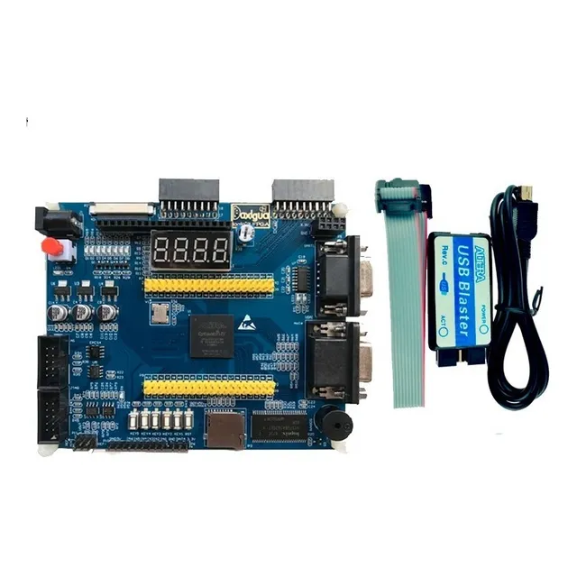 Fpga Altera Cyclone Iv + Usb Blaster: Tarjeta De Desarrollo