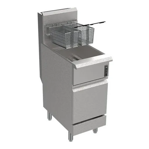 Freidora y pavimentadora Prime de acero inoxidable PFR16g-gb Venâncio de 16 litros