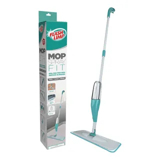 Mop Spray Fit Microfibra Verde ReservatĂłrio 365ml Flash Limp Mop Spray Fit Microfibra Verde ReservatĂłrio 365ml Flash Limp