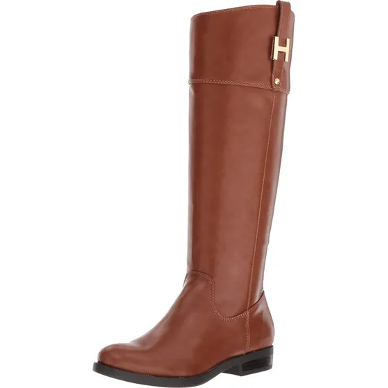 Bota Ecuestre Tommy Hilfiger Shyenne 3 Para Mujer, Color Coñ