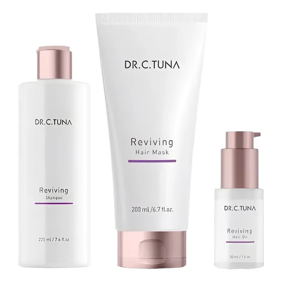 Farmasi Set Reviving Shampoo + Mascarilla + Aceite De Ajo