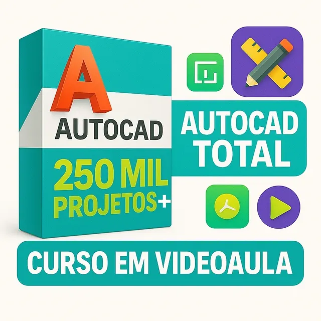 Autocad Avançado: 250 Mil Projetos + Aulas Exclusivas