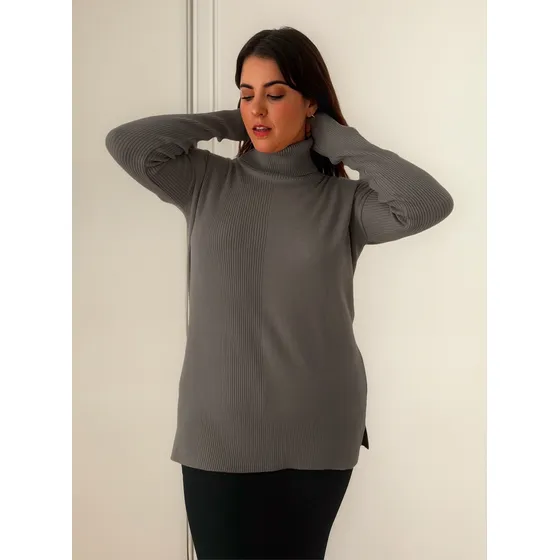 Sweater Polera Bremer Mujer Talle Grande.