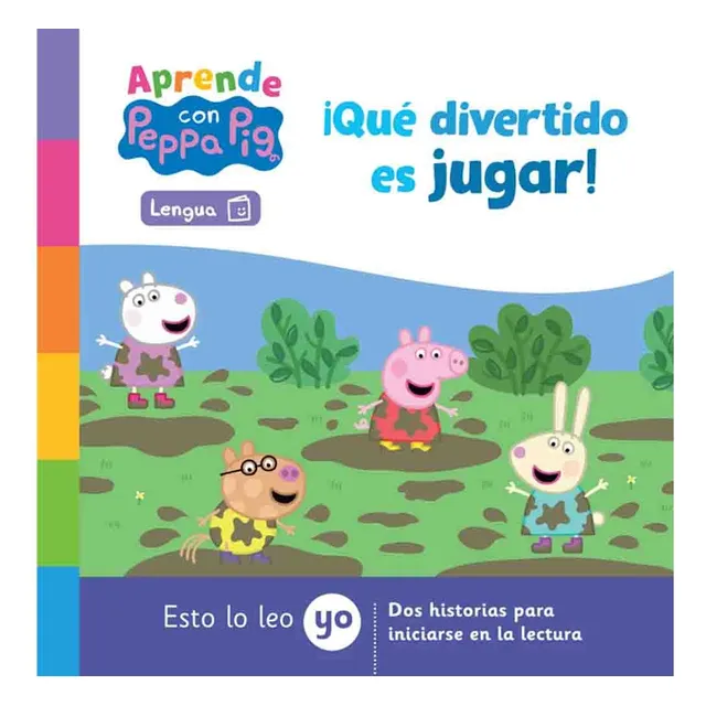 Aprende Con Peppa Pig Lengua ¡que Divertido Es Jugar! - Hasb
