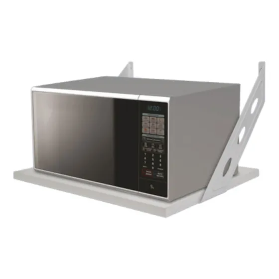 Estante Blanco Multiusos Y Soporte Microondas 52x36 Fijacion