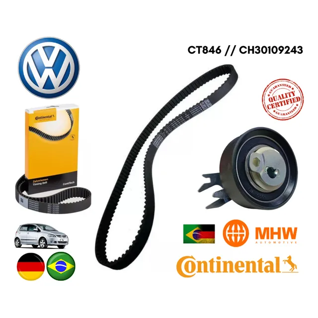 Kit Tiempo Vw Fox Crossfox Spacefox Polo 1.6 Continental