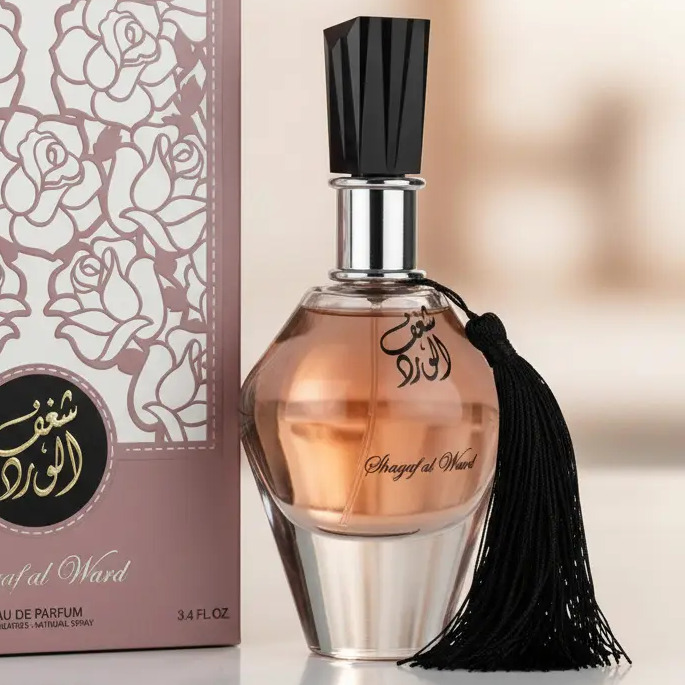 Perfume Shagaf Al Ward Eau De Parfum 100ml Lacrado/Original