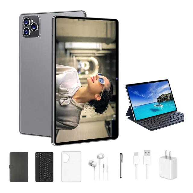 Tablet 11'' Android 14 16gb+1024gb Rom Wifi Con Teclado