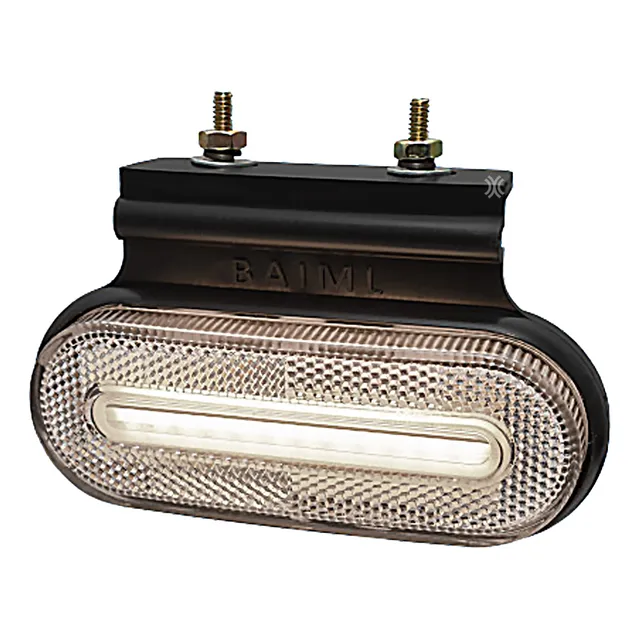 Faro Electronico Flexible Bivoltaje Ovalado Cristal Baiml