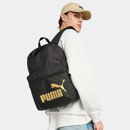 Mochila Phase Puma Preto Liso