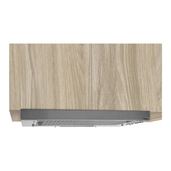 Campana Llanos Extensible Bajo Alacena 60 Cm Acero 33131