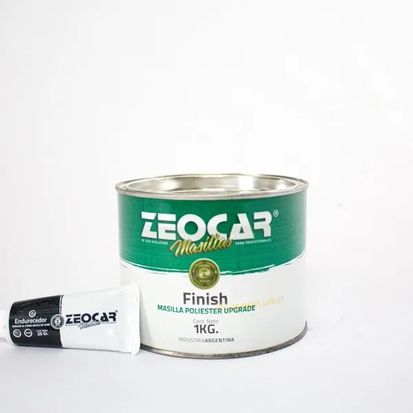 Masilla Plastica Zeocar Finish 1kg Oferta!!!