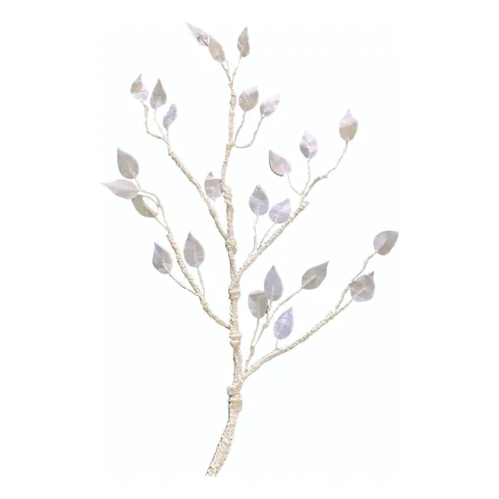 Galho Seco C/ Folhas Ficus Decoraçã Artificial Planta Árvore