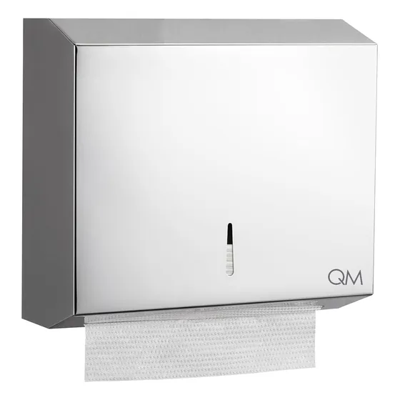 Dispensador De Papel Qm Acero Inoxidable Gtia 10 Años