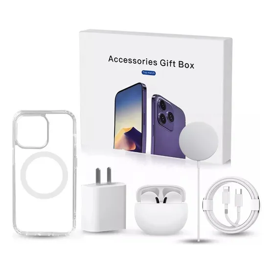 5kit Accesorios Celulares Carga Inalambrica Para iPhone