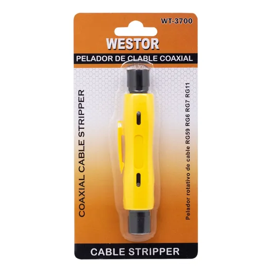 Pelador Rotativo De Cable Coaxial Rg59 Rg6 Rg7 Rg11 Westor