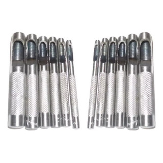 Sacabocados De Golpe 1/8, 5/32, 3/16, 7/32, 1/4, 5/16, 12 Pz Sacabocados De Golpe 1/8, 5/32, 3/16, 7/32, 1/4, 5/16, 12 Pz