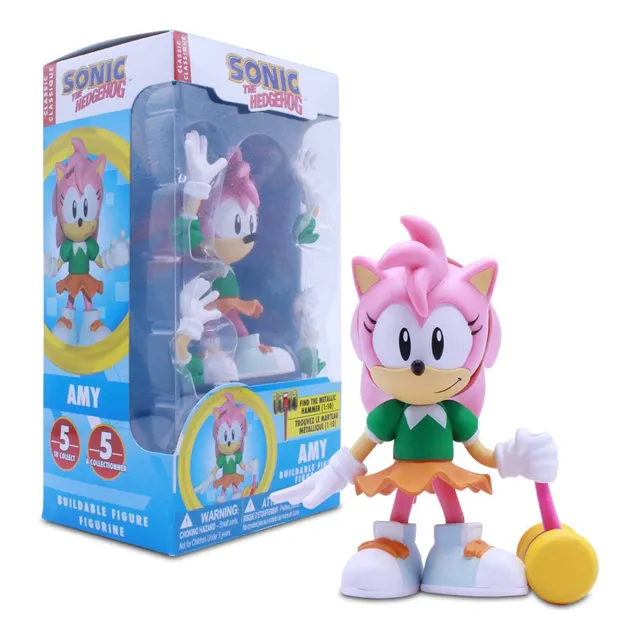 Solo Juguetes Llc Sonic Las Figuras De Acción De 2w3nu