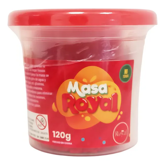 Masa Royal Para Moldear Imagina Y Crea Formas Color Rojo