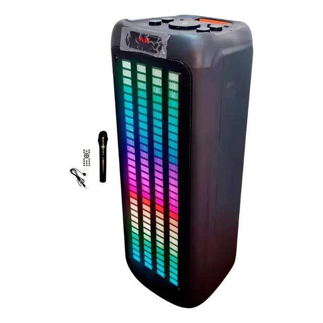 Bocina Amplificada 10 PuLG. Bluetooth, Recargable, Kts-1756