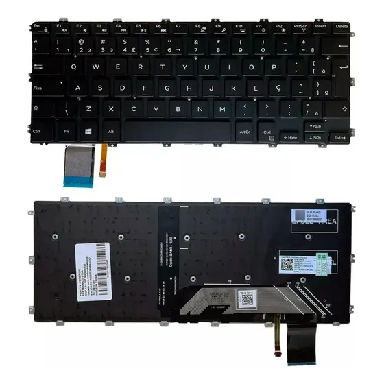 Teclado Para Notebook Dell Inspiron 15 P95g P61f Iluminado