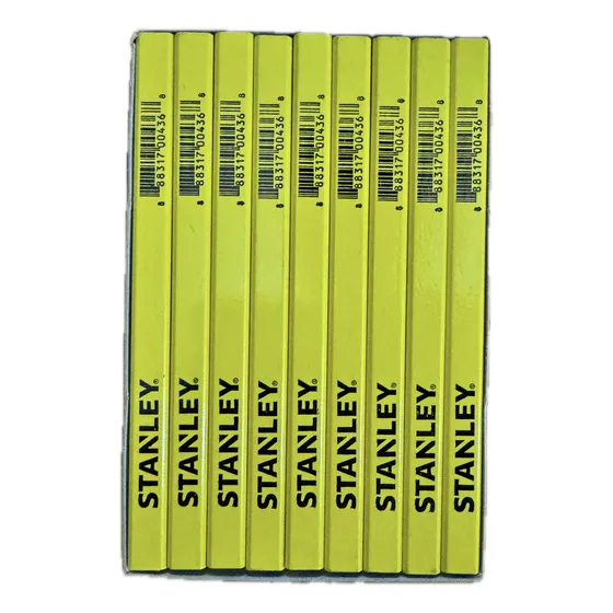 ( Caja 72 Uni ) Lapiz Para Carpintero De Grafito N2 Stanley