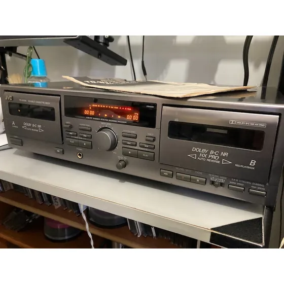 Doble Cassette Deck Jvc Td-w315