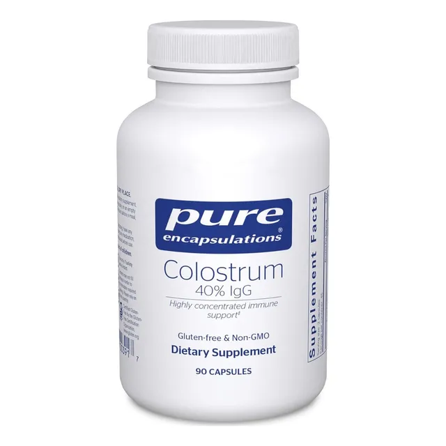 Calostro 40% Igg Pure Encapsulations 90 Cápsulas