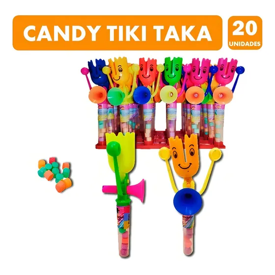 Dulces Candy Tiki Taka De Mabú - (display De 20 Unidades)
