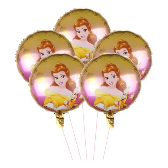 Pack De Globos Redondos Princesa Bella