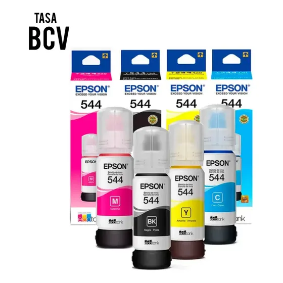 Tinta Epson Original 544 L3210 L3250 L3110 L3150 L1110 L1210